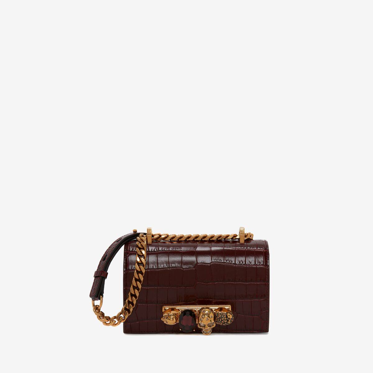 ALEXANDER MCQUEEN - Mini Jewelled Satchel - Item 6531341HB0T9006